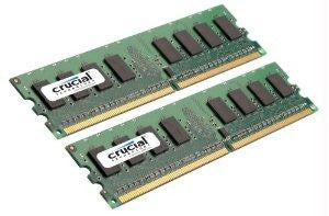 Micron Consumer Products Group 2gb Kit 2x1gb 240-pin Dimm Ddr2 Pc2-6400
