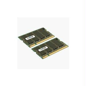 Micron Consumer Products Group 2gb Kit 1gbx2 200-pin Sodimm Pc2-6400