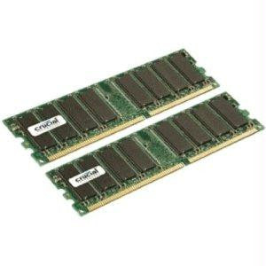 Micron Consumer Products Group 2gb Kit (1gbx2) 184-pin Pc2700 Cl=2.5
