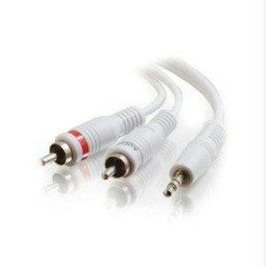 C2g 25ft One 3.5mm Stereo Male To Two Rca Stereo Male Audio Y-cable