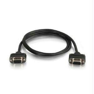 C2g 50ft Cmg-rated Db9 Low Profile Null Modem F-f