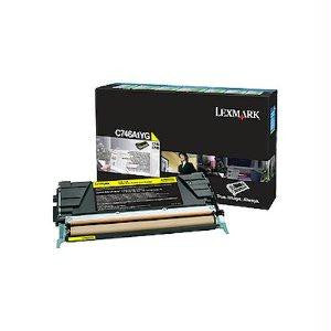 Lexmark C746, C748 Yellow Return Program Toner Cartridge