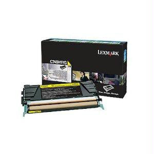 Lexmark C748 Yellow High Yield Return Program Toner Cartridge