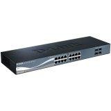 D-link Systems Smart Pro Gigabit Switch.  16 Port With 4 Sfp Slots. Limited Lifetime Warranty