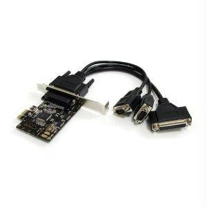 Startech 2s1p Pci Express Serial Parallel Combo Card With Breakout Cable