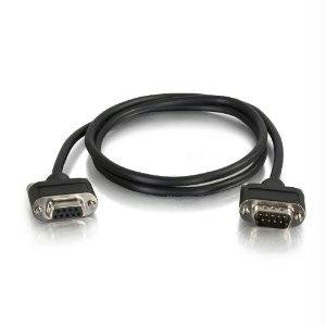 C2g 6ft Cmg-rated Db9 Low Profile Null Modem M-f