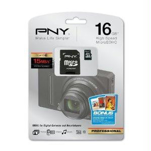 Pny Technologies Brand 16gb Class 10 Micro Sd Flash Cards