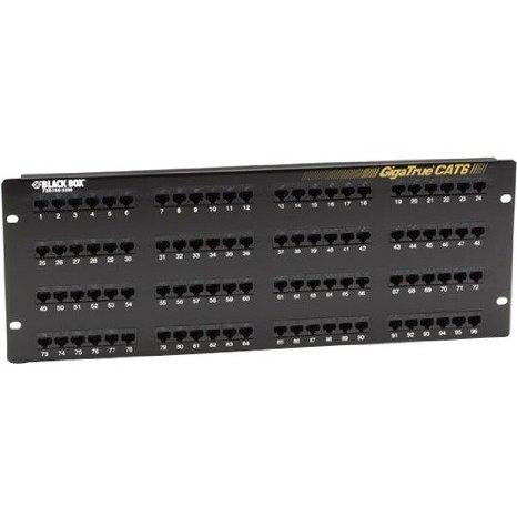 Black Boxwork Services Gigatrue Cat6 Patch Panel-96 Port With R