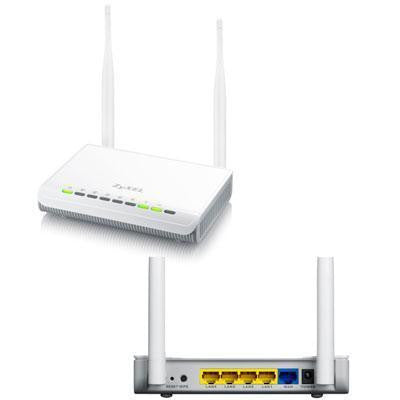 Zyxel Communications Nbg418n 300mbps 11n Router 5dbi 802.11n