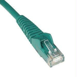 Tripp Lite Cat6 Gigabit Snagless Molded Patch Cable (rj45 M-m) - Green, 15-ft.