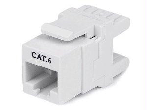 Startech Terminate Cat6 Cables At A 180  Angle, For A More Compact Keystone Jack Installa