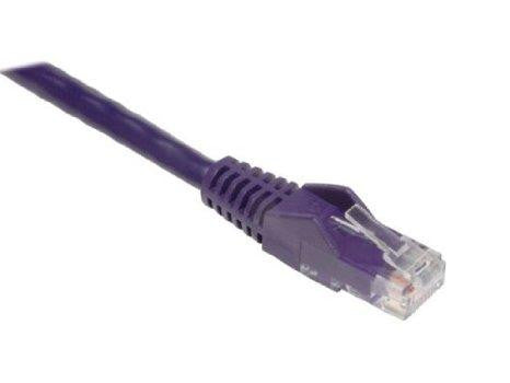 Tripp Lite Cat6 Gigabit Snagless Molded Patch Cable (rj45 M-m) - Purple, 10-ft.