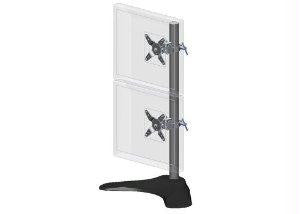 Ergotech Group, Inc. 28in Pole - Black - Vertical - Dual