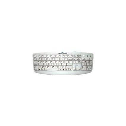 Seal Shield Silver Storm Washable Medical Grade Keyboard - Dishwasher Safe & Antimicrobial (