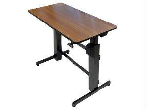 Ergotron Workfit-d, Sit-stand Desk (walnut Surface)