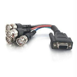 C2g 3ft Premium Vga Female To Rgbhv (5-bnc) Male Video Cable