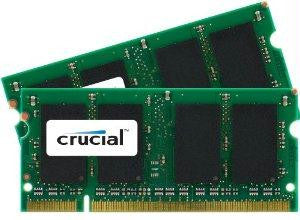 Micron Consumer Products Group Crucial 4gb Kit(2x2gb) Ddr2-667