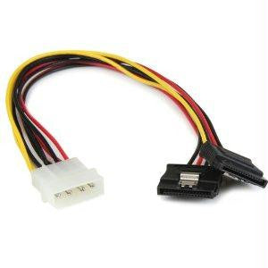 Startech Power Two Sata Drives From A Single Lp4 Power Supply Connector - Molex To Dual S