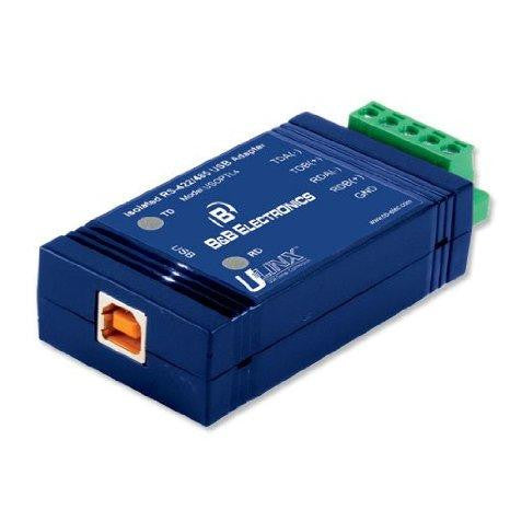 Advantech B+b Smartworx Usb Inline Isolated Converter For Rs-422-485, Optical Isolation With Locke