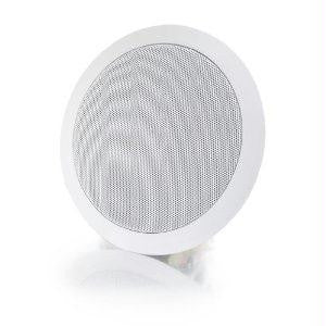 C2g 6in Ceiling Speaker 8ohm White
