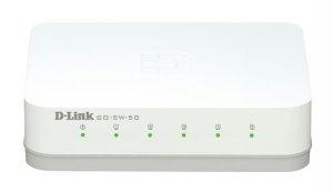 D-link Systems Switch - Ports Qty: 5 - Gigabit Ethernet - 10 Gbps - External