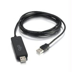 C2g Usb 2.0 Easy Transfer Cable - Black