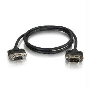 C2g 25ft Cmg-rated Db9 Low Profile Null Modem M-f
