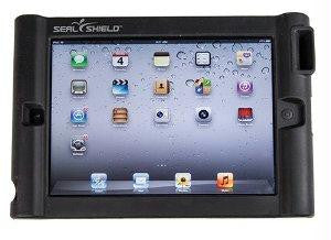 Seal Shield Silicone Bumper Case With Single Megaphone For Ipad 2, New Ipad And Ipad 3. Anti