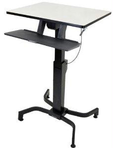 Ergotron Workfit-pd, Sit-stand Desk, Lt. Grey