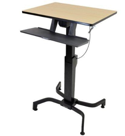 Ergotron Workfit-pd, Sit-stand Desk, Birch