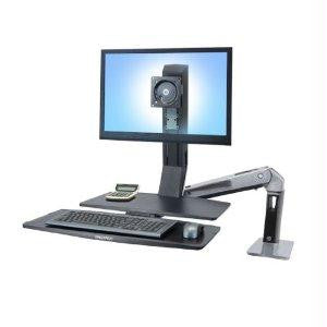 Ergotron Workfit-a, Single Hd With Worksurface+