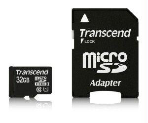 Transcend Information 32gb Microsdhc Class10 U1 W-adapter