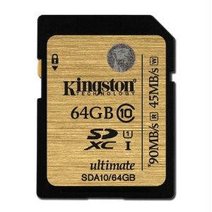 Kingston 64gb Sdxc Class 10 Uhs-i Ultimate Flash Card