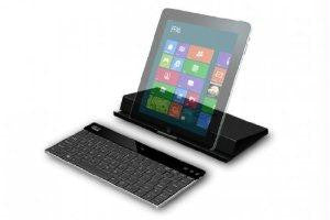Adesso Adesso Compagno X - Aluminum Bluetooth Keyboard With Universal Case Stand For Wi