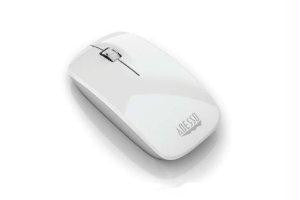 Adesso Adesso White Bluetooth 3.0 Low Profile Sleek Feel , Comfortable Design , Optical