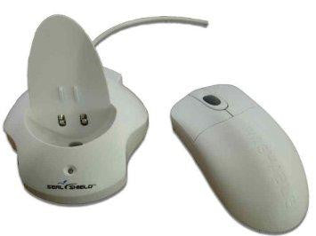 Seal Shield Silver Storm  Washable Rechargeable Wireless Medical Grade Optical Mouse W- Scro