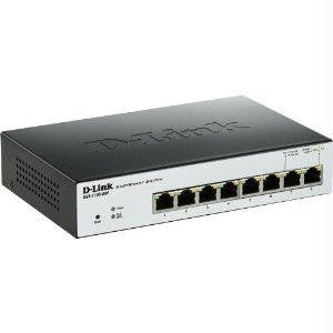 D-link Systems Easysmart  Gigabit Switch. 8-port Gigabit Desktop Switch With Poe. Limited Lifet