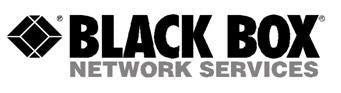 Black Box Network Services Rack Manager