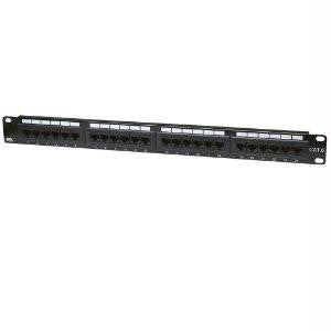 Intell Intell Cat6 Patch Panel 24-port, Utp, 1u