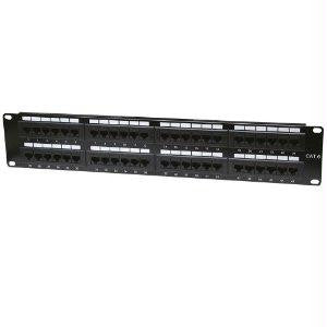 Intell Intell Cat6 Patch Panel 48-port, Utp, 2u