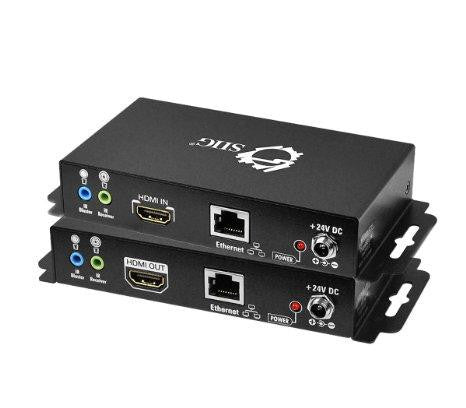Siig, Inc. Long Range Hdmi Extender Over Single Cat5-6 With Ir-rs-232, And Ethernet