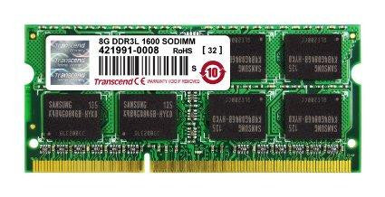 Transcend Information 8gb Ddr3l 1600 So-dimm 2rx8