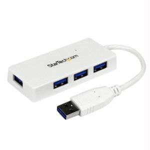 Startech Add Four External Usb 3.0 Ports To Your Notebook Or Ultrabook With A Slim, Porta