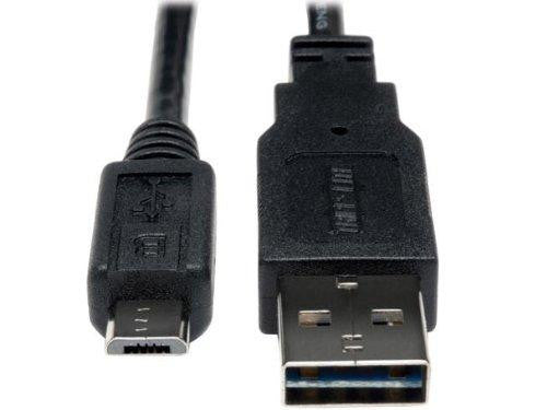 Tripp Lite Universal Reversible Usb 2.0 Hi-speed Cable (reversible A To 5pin Micro B M-m)