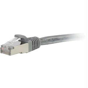 C2g C2g 1ft Cat6a Snagless Shielded (stp) Network Patch Cable - Gray