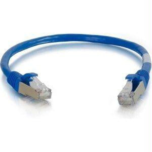 C2g C2g 12ft Cat6a Snagless Shielded (stp) Network Patch Cable - Blue