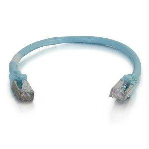 C2g C2g 1ft Cat6a Snagless Shielded (stp) Network Patch Cable - Aqua