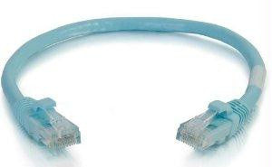 C2g C2g 7ft Cat6a Snagless Unshielded (utp) Network Patch Cable - Aqua