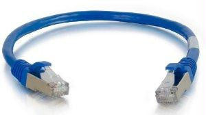 C2g C2g 12ft Cat6  Snagless Shielded (stp) Network Patch Cable - Blue