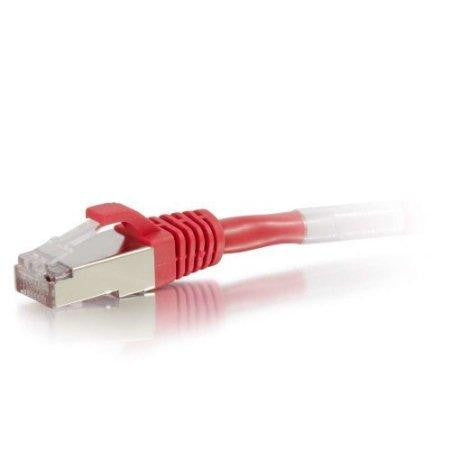 C2g C2g 10ft Cat6 Snagless Shielded (stp) Network Patch Cable - Red
